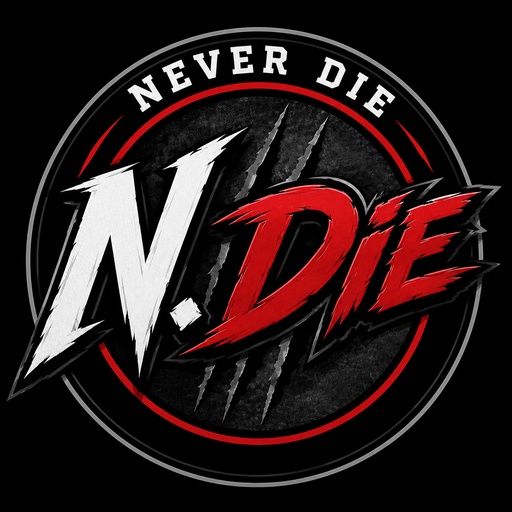 Never Die crest